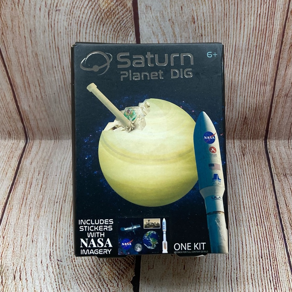 Saturn Planet Dig Kit Astronomy Science Ages 6+